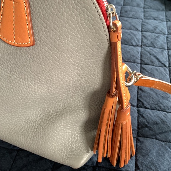 Dooney & Bourke pebbled leather domed satchel - Picture 10 of 16